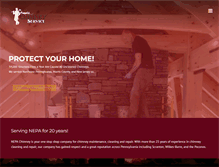 Tablet Screenshot of nepachimney.com